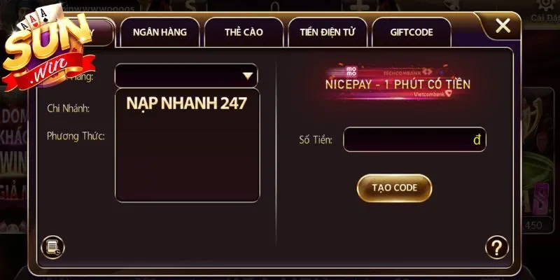 Giải đáp một số câu hỏi thường gặp về giao dịch Sunwin