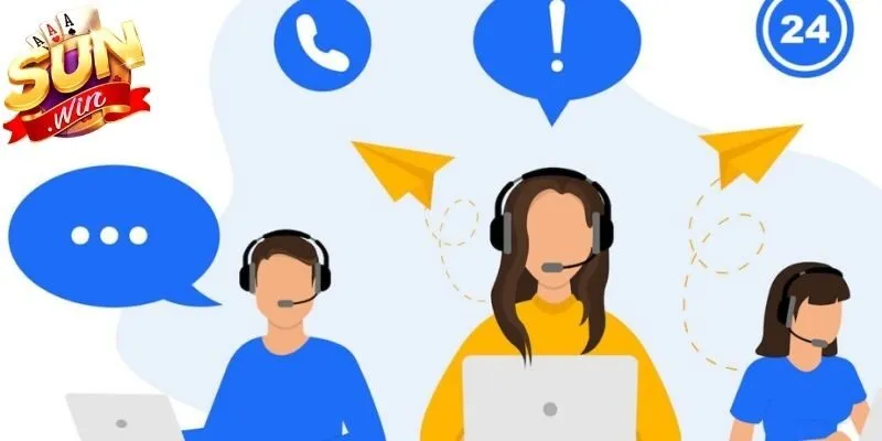 Tổng hợp phương thức liên hệ tại nền tảng của Sunwin
