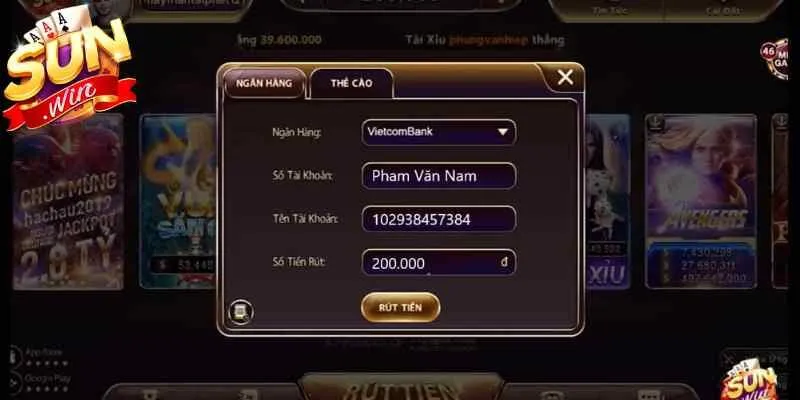 Đa dạng hình thức chuyển thưởng tại cổng game