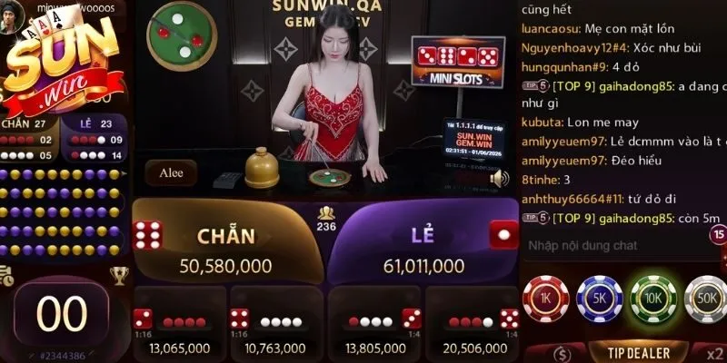 Sơ lược về xóc đĩa Sunwin